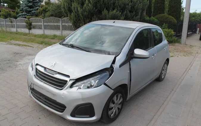 samochody osobowe Peugeot 108 cena 15900 przebieg: 120413, rok produkcji 2015 z Przecław